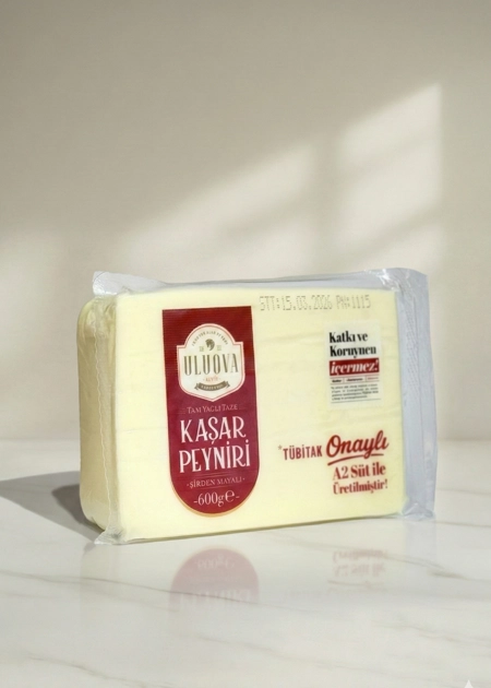 Uluova A2 Kaşar Peyniri (600 Gram)